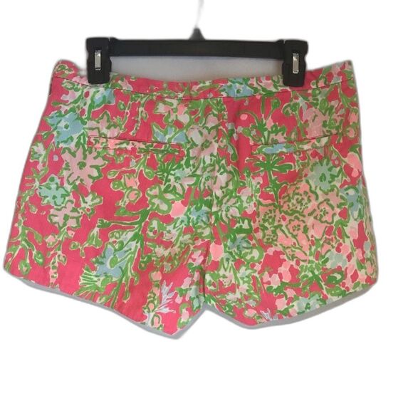 Lilly Pulitzer Adie Short Women's Size 6 Flamingo Pink Southern Charm - Picture 14 of 14